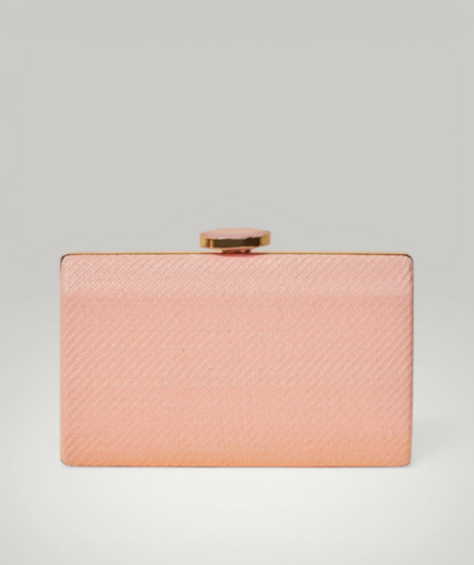 Elegantná clutch kabelka - ružová